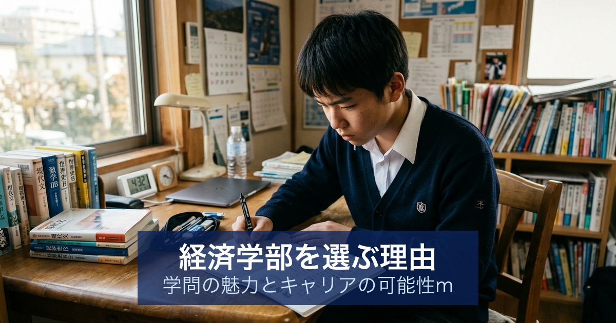 経済学部を選ぶ理由：学問の魅力とキャリアの可能性m