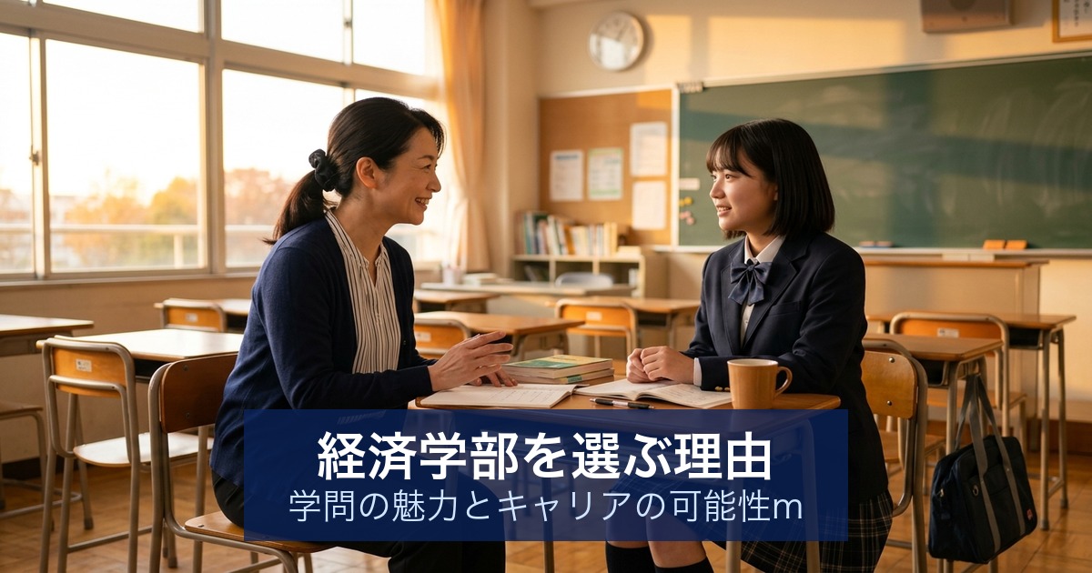 経済学部を選ぶ理由：学問の魅力とキャリアの可能性m